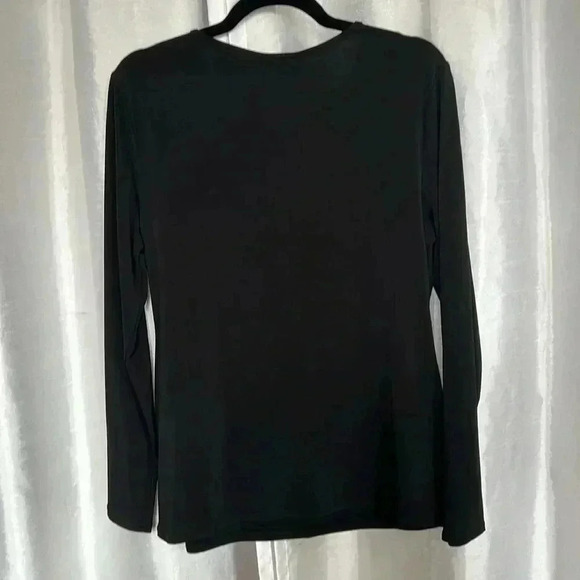 NEW WITH TAGS Slinky  black top with keyhole🖤 - Picture 7 of 7